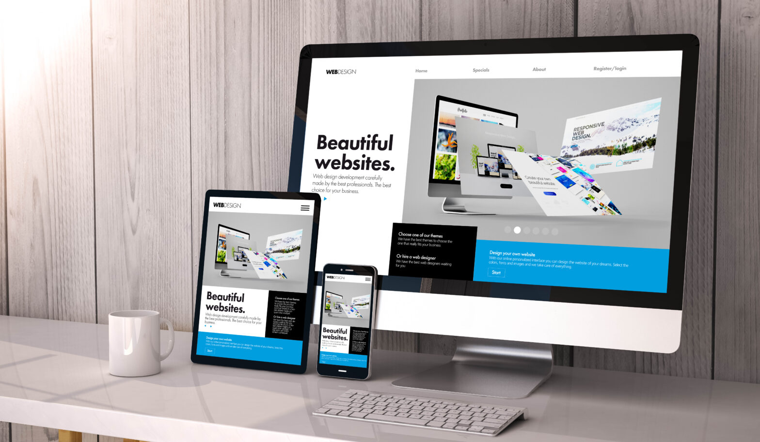 Mobile-friendly websites and desktop site