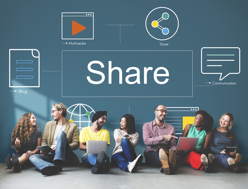 social media sharing